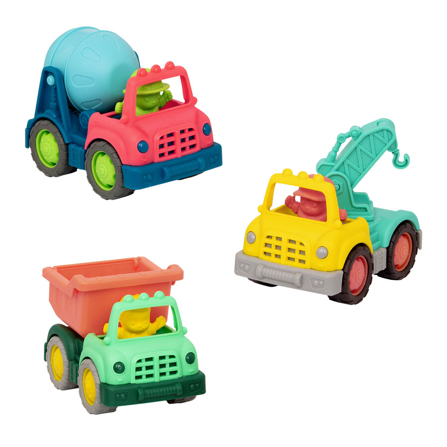 3 Little Trucks Set – Lizzie Potts Kids