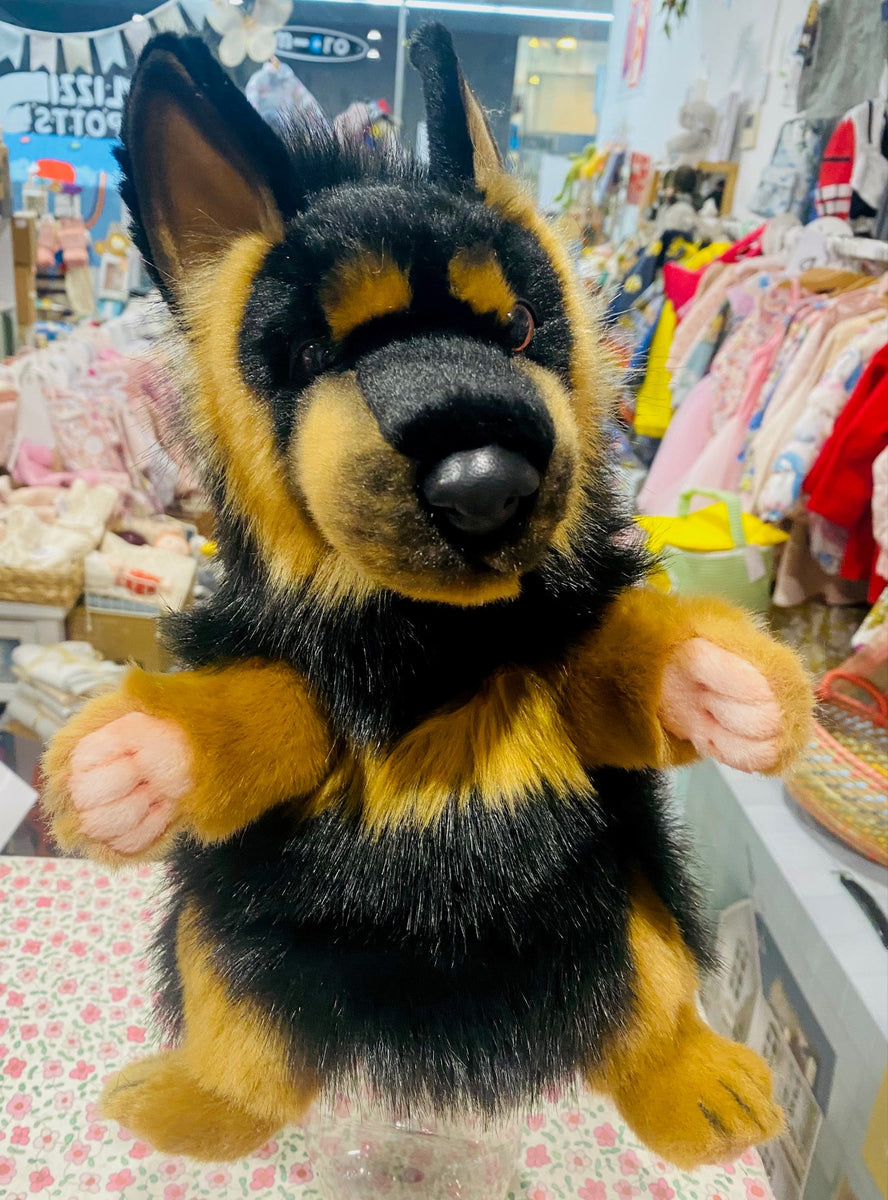 German Shepherd Hand Puppet – Lizzie Potts Kids