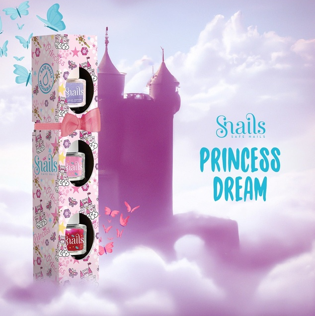 Mini Snails 3 Pack Princess Dream