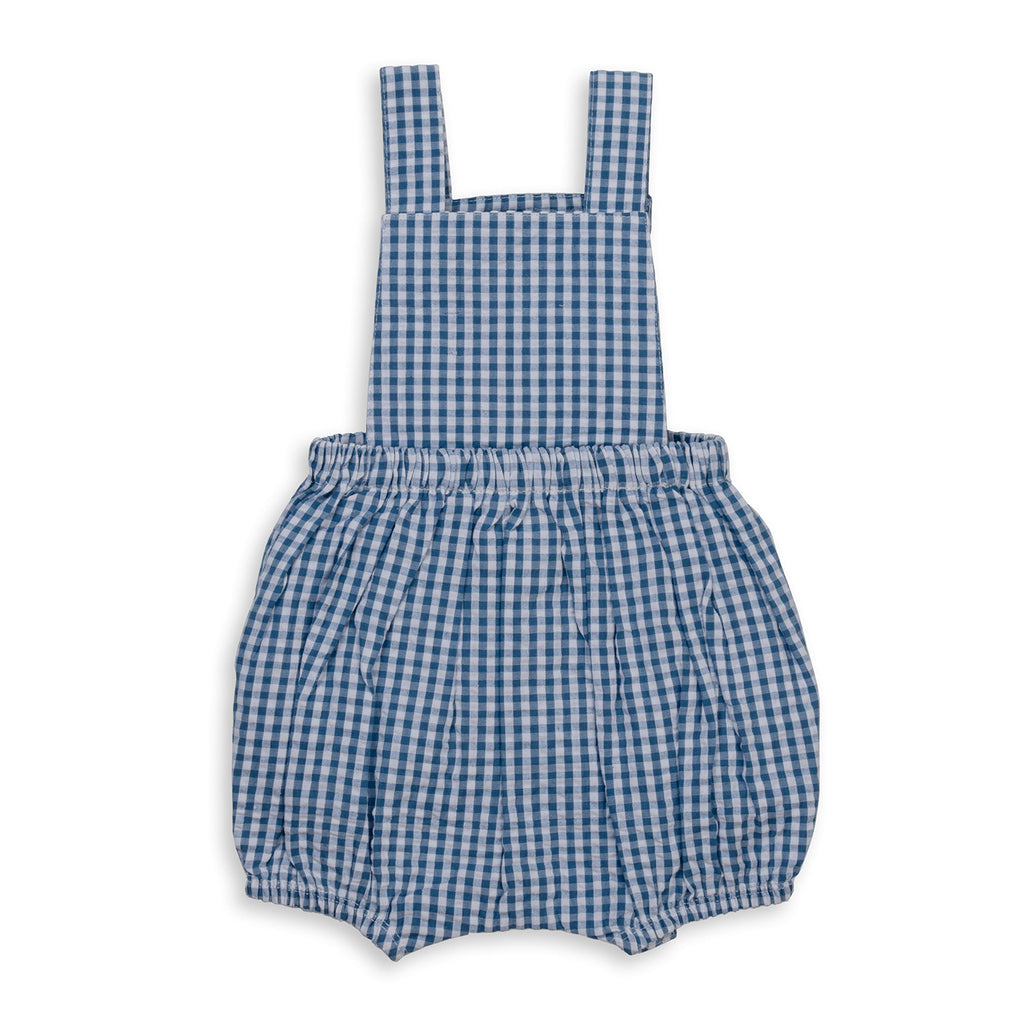 Blue Gingham Overall