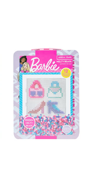 Barbie Melty Beads Activity Tin Kit (1000pcs)