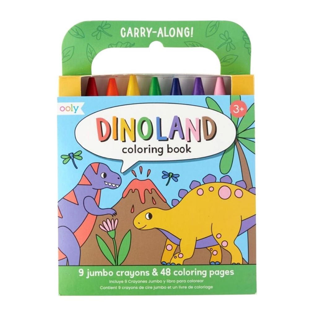 Carry Along Colour Book Dinoland