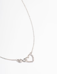 Heart Diamante Necklace