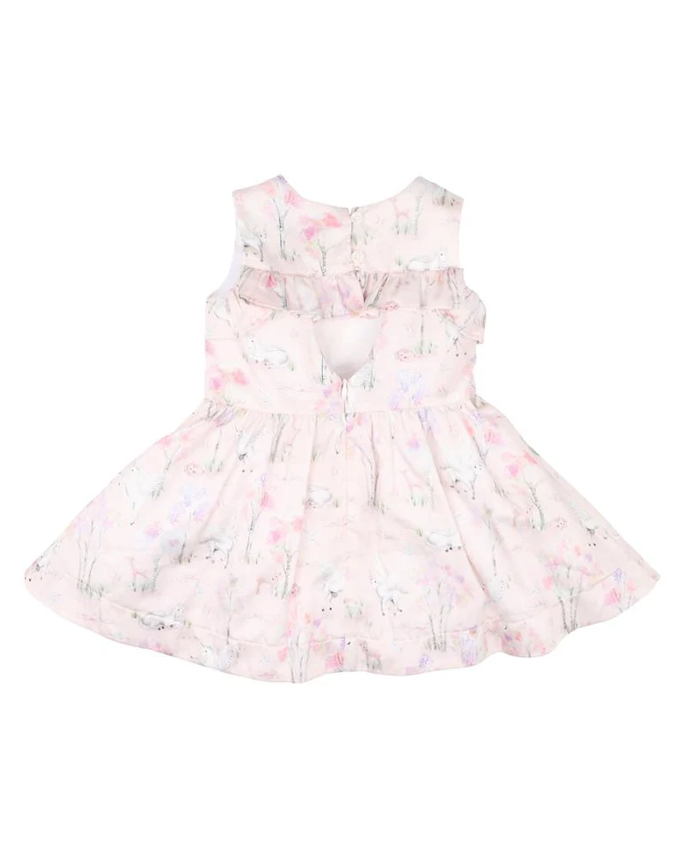 Florence Unicorn Print Dress