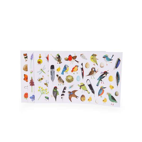 Moulin Roty Le Jardin Pack of 133 stickers: The Botanist