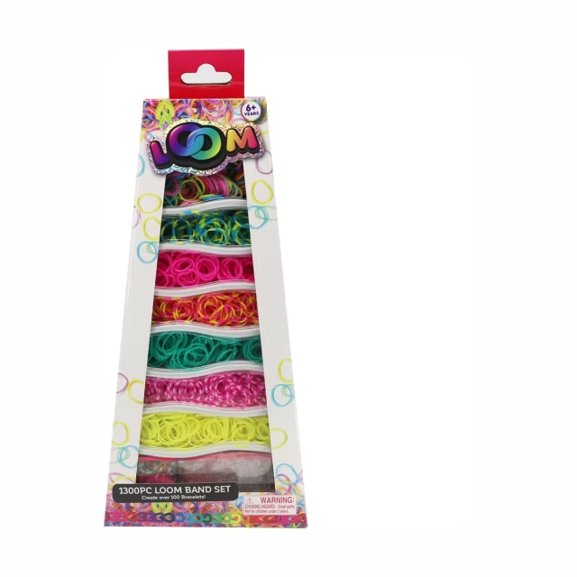 Loom Rubber Band Set (1300 pcs)