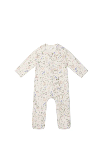 Jamie Kay Organic Cotton Melanie Onepiece - Moons Garden Lavender