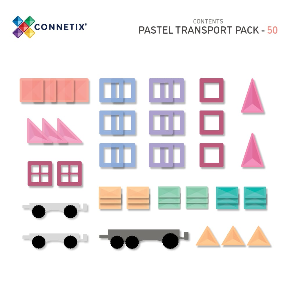 Pastel Transport Pack 50pcs