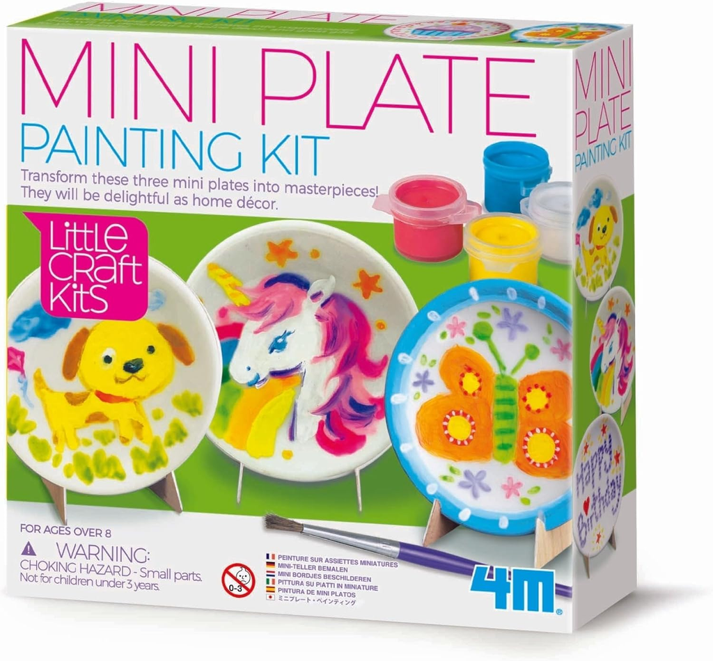 4M Mini Plates Painting Kit