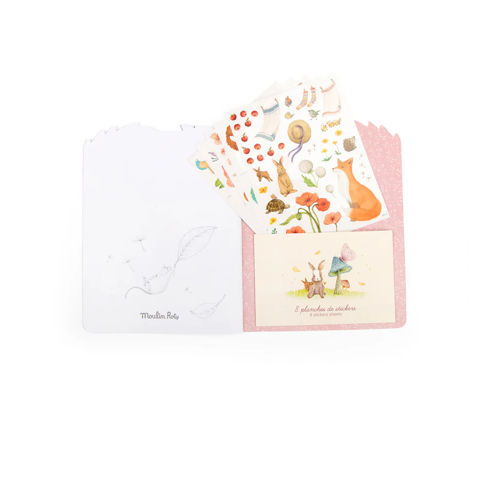 Les Rosalies pack of 108 stickers