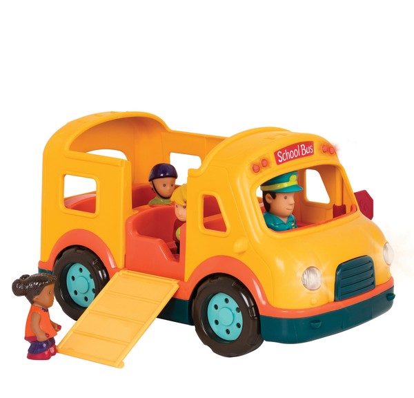 Light & Sound School Bus - Yellow