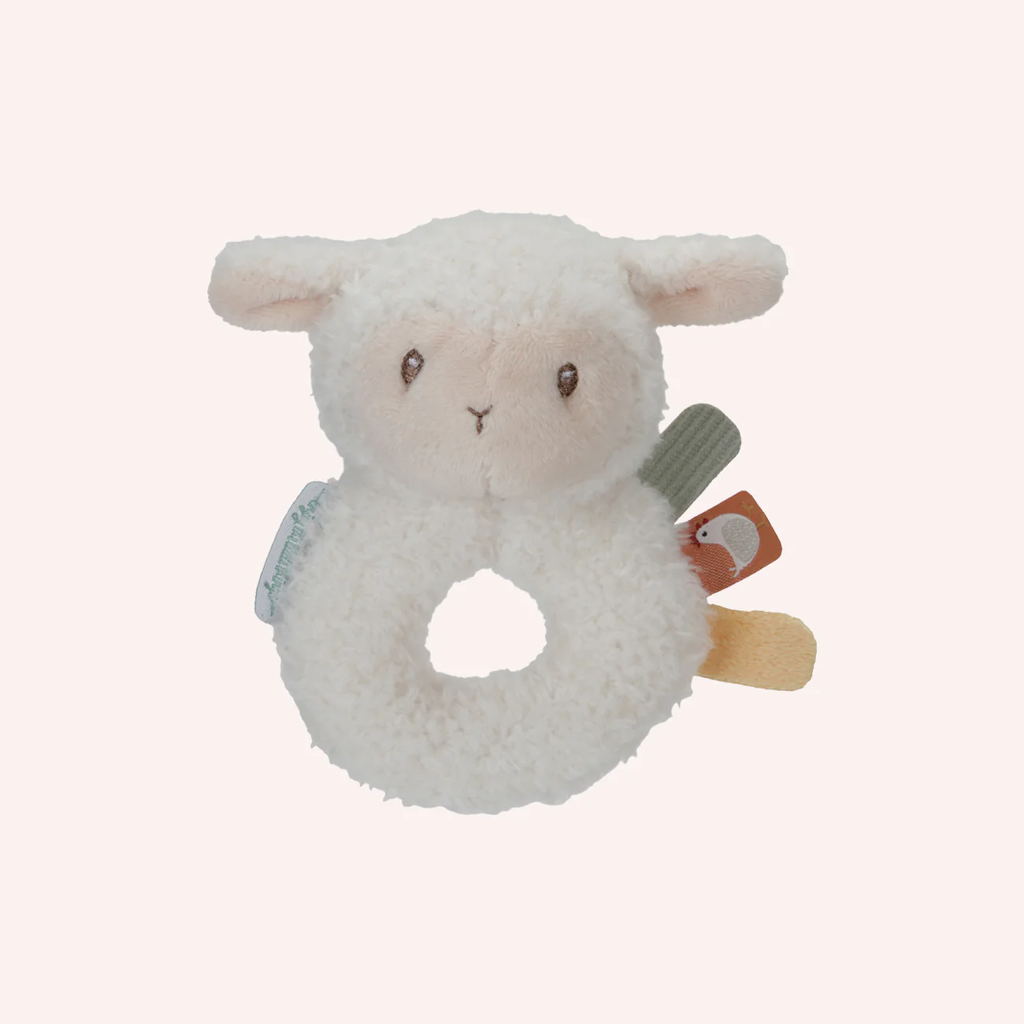 Little Farm Soft Ring Rattle Sheep