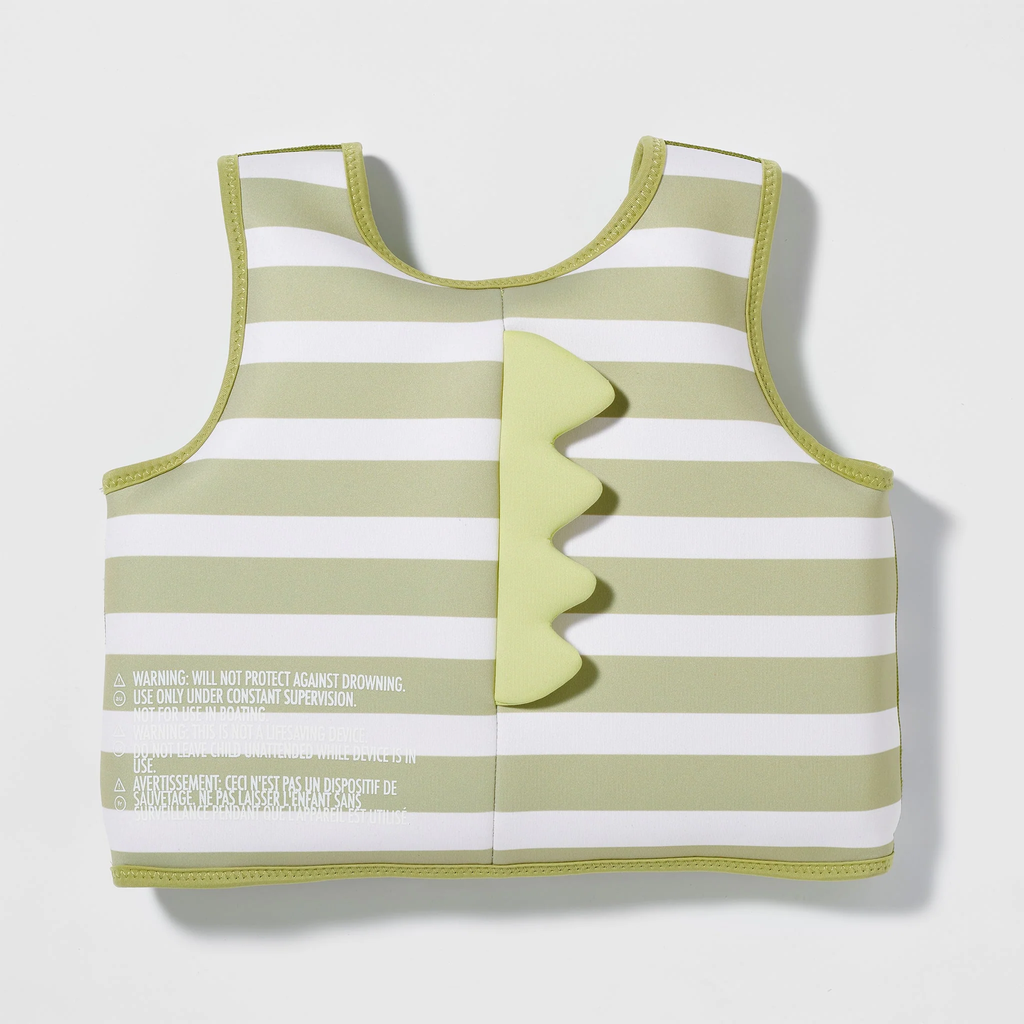 Kids Swim Vest Into the Wild Khaki (1-2Y)