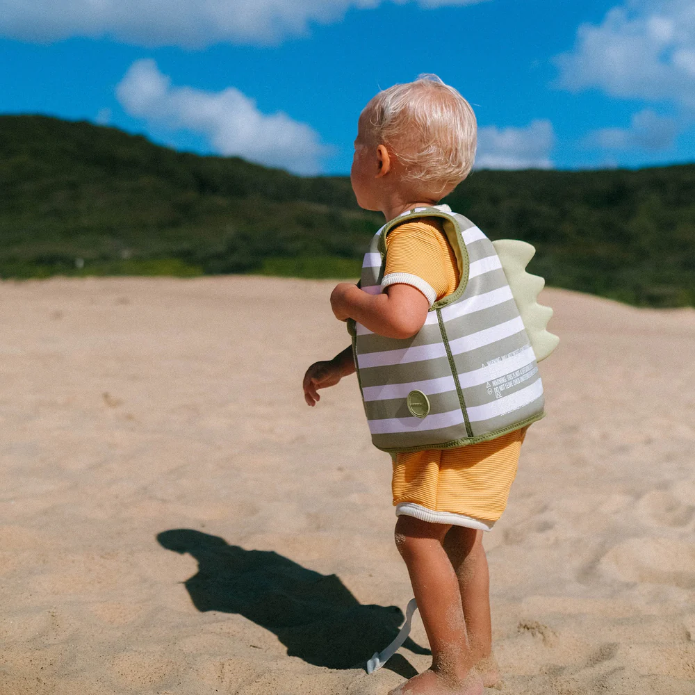 Kids Swim Vest Into the Wild Khaki (1-2Y)