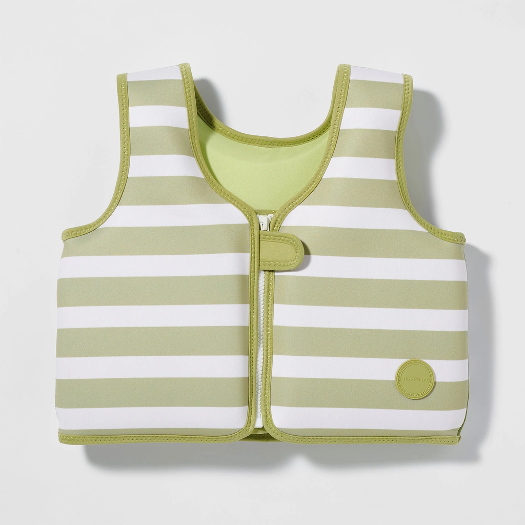 Kids Swim Vest Into the Wild Khaki (1-2Y)