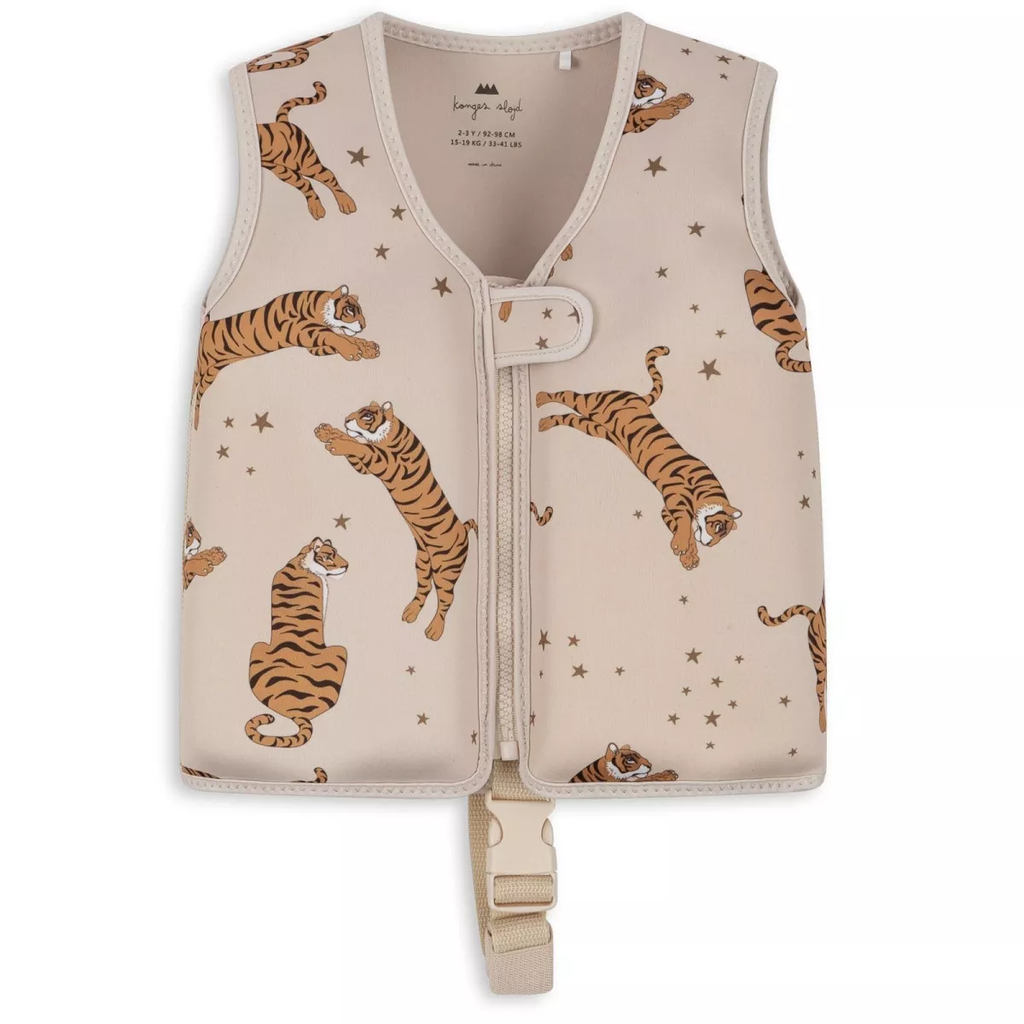 Konges Sløjd - Neoprene Swim Vest - Tiger - 1-2Y