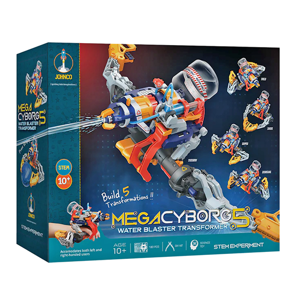 Mega Cyborg 6 - Water Blaster Transformer
