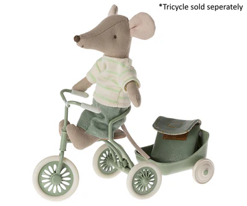 Mouse Tricycle Big Brother Mint with Bag 2024 (Tricycle sold separately)