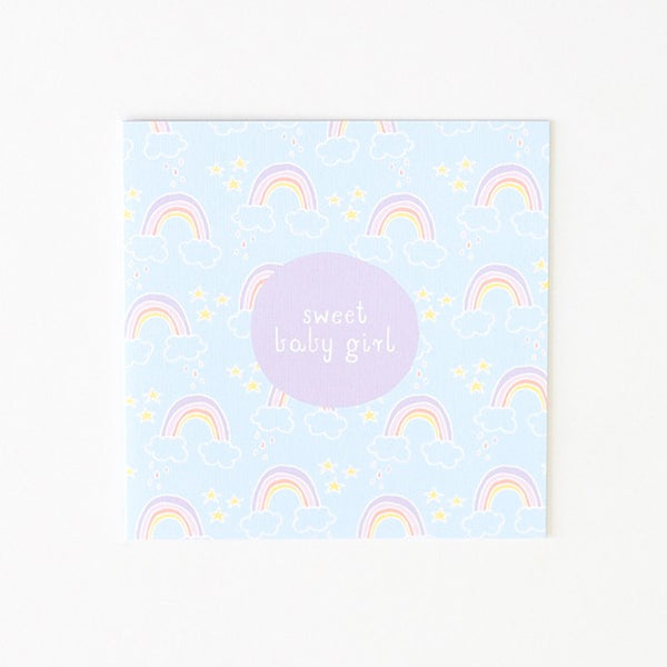 Baby Girl - Rainbow stars