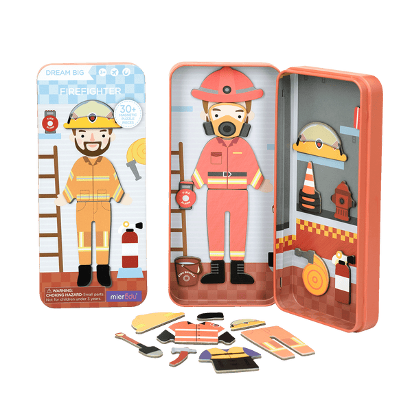 Magnetic Puzzle Box - Firefighter