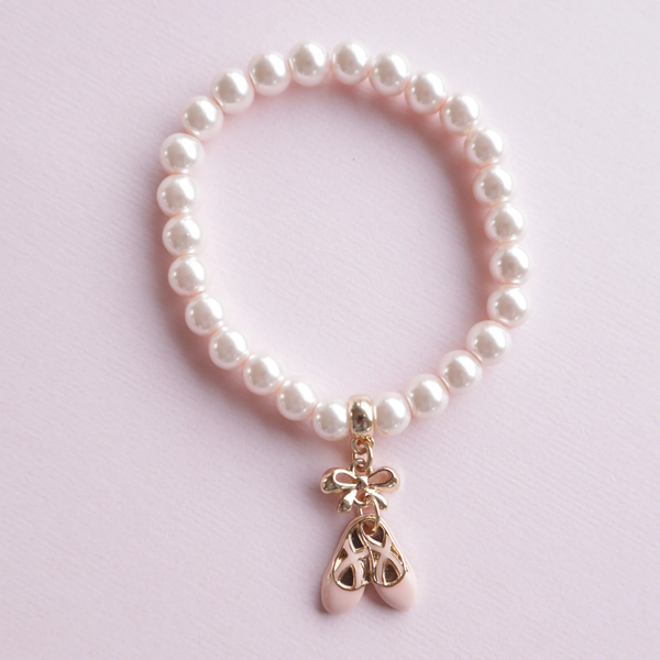 Pearl Bracelet Ballet Slippers