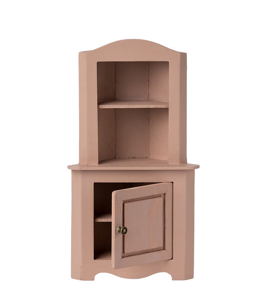 Miniature Corner Cabinet Rose