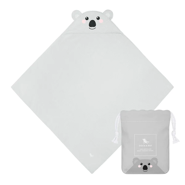 Kirra Koala Hooded Towel