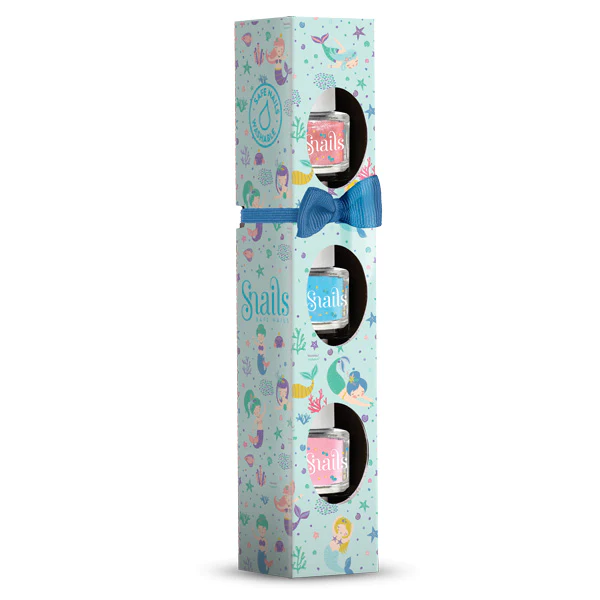 Snails 3 Pack Mermaid