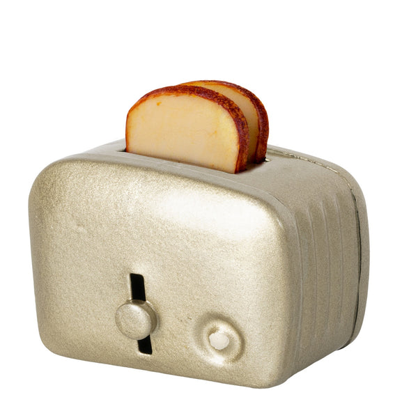 Miniature Toaster Silver