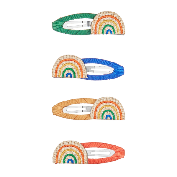 Natural Rainbow Clic Clacs - Rainbow Bright (4pk)