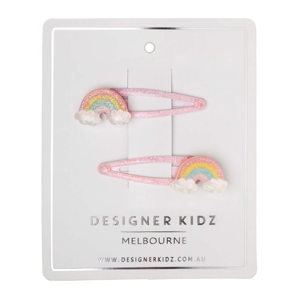 Rainbow Sparkly Snaps