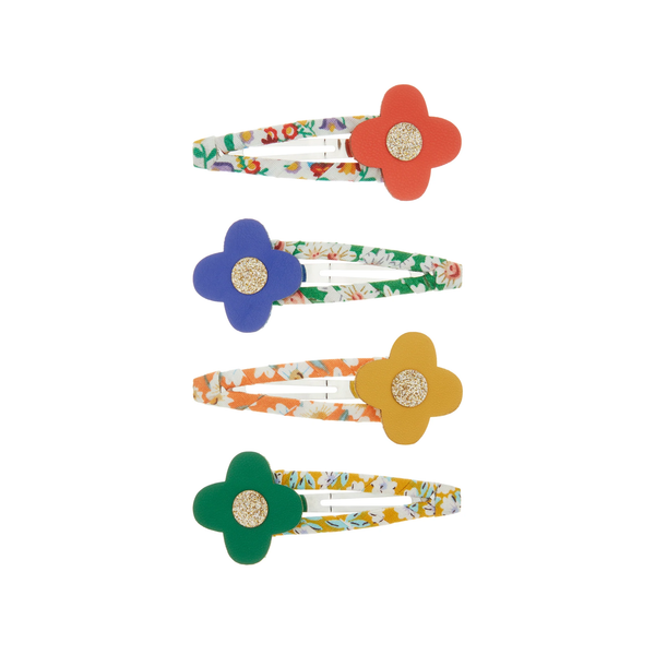 Flower Power Clic Clacs - Rainbow Bright